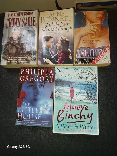 Paperback novels in good - 5,