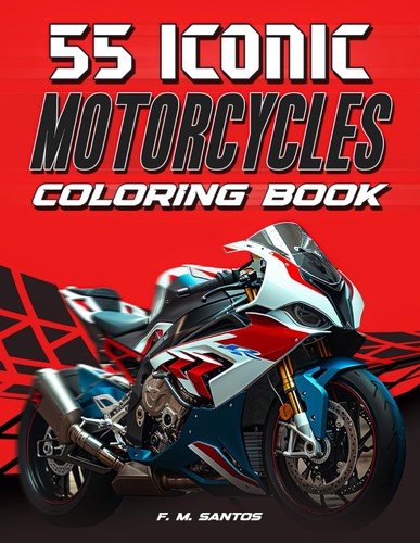 Iconic motorcycles coloring - iconic,