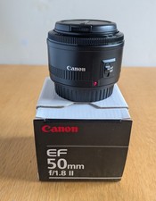 Canon EF 50mm f/1.8 Prime Lens
