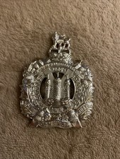 King's Own Scottish Borderers (KOSB) Staybrite Cap Badge (NO LUGS) B4