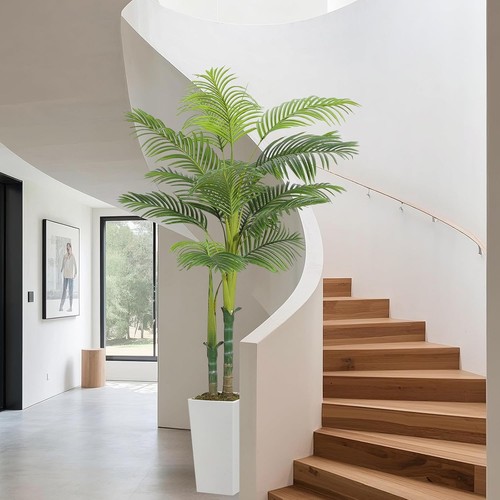 Faux tropical plant palm tree - palm,