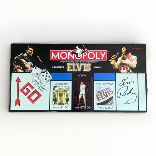Elvis monopoly collector - monopoly, collector's