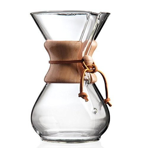 Chemex cup wood neck coffee - 6-cup,