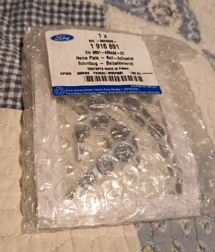 Genuine new ford mk2 - ka, rear