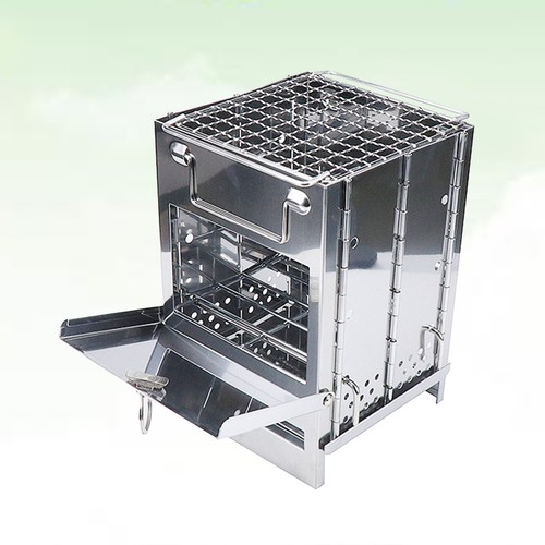 Mini stainless steel - stainless, wood