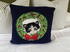 Black And White Cat In