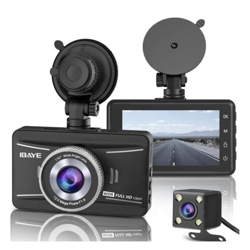 Dash cam front rear 1080p - dash,