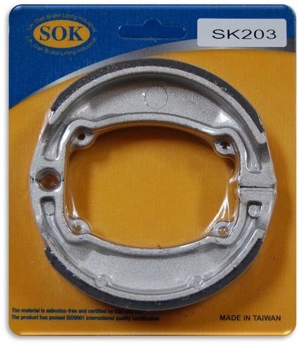 Rear brake shoes fit yamaha - fit,