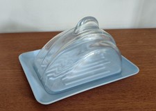 Vintage Lucite? Butter Cheese Dish Art Deco Mid Century Retro Keeper Celluloid?