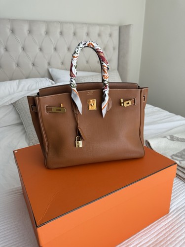 Hermès birkin gold togo - birkin, 35