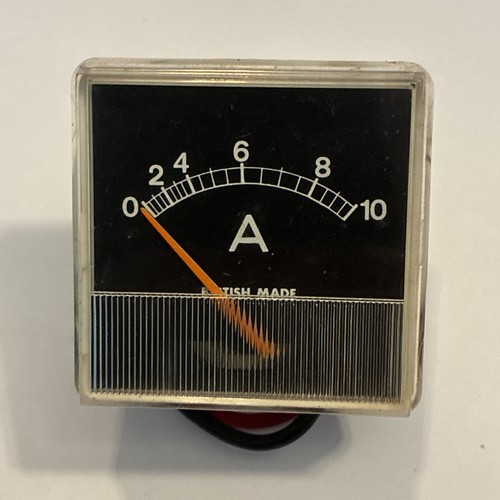 Analogue 10a amp meter - ,
