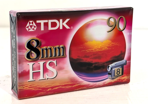 Pdk hs90 8mm camcorder tape - pdk,