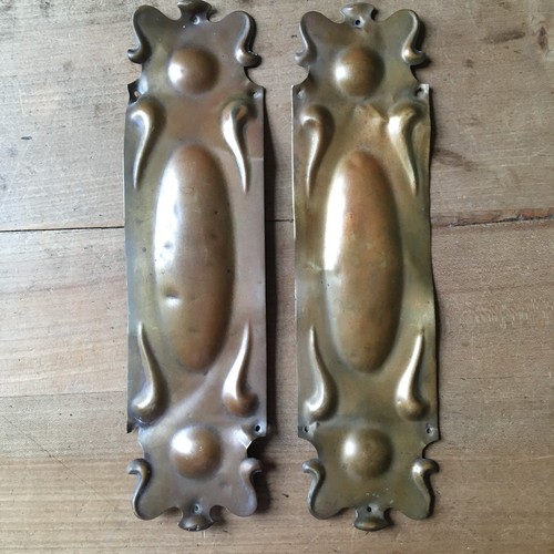 Pair art nouveau finger - of,