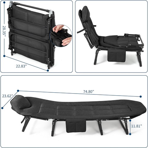 Portable folding bed - 🔥75",