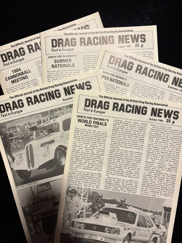 Drag racing news 1984 july - drag,