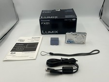 Panasonic Lumix DMC-FX01 Digital Camera Boxed Wide Angle 6 Mega Pixels - T&W