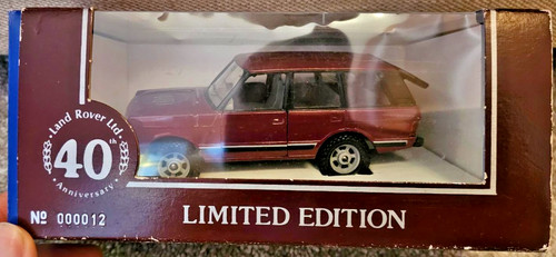 Corgi land rover - land, limited