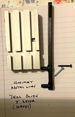 Unimat metal line drill slide - drill,