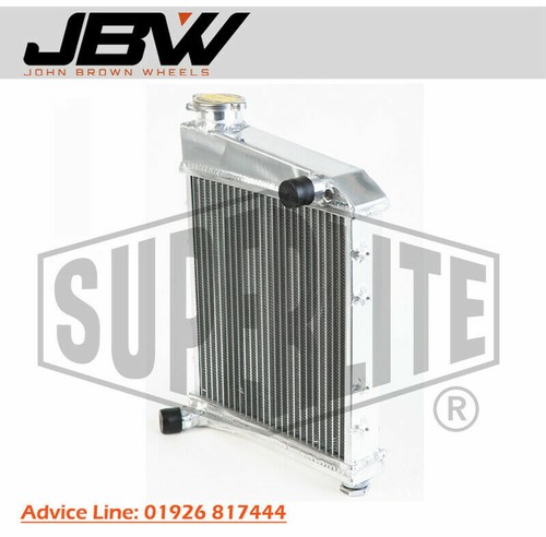 Dual core aluminium radiator - dual,