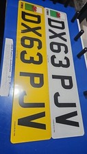Car Welsh Number Plates FRONT