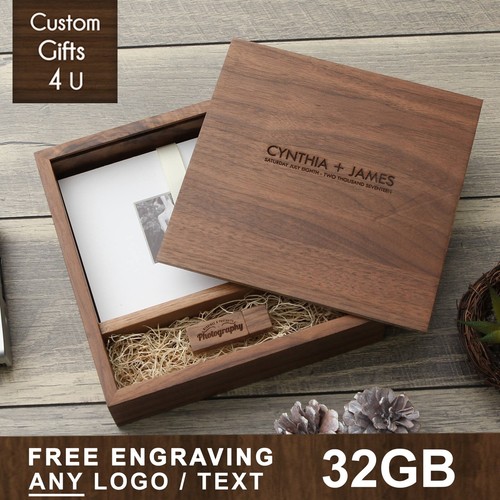 Personalised wooden usb - usb, +