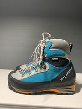 Scarpa Women’s MANTA PRO GTX Waterproof Boots Size UK 4 Or 37 EU Blue Grey
