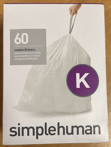 Simplehuman bin liners - bin, k