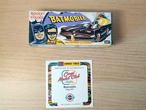Corgi model club 267 - 267, batmobile