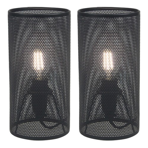 Set modern black bedside - of,