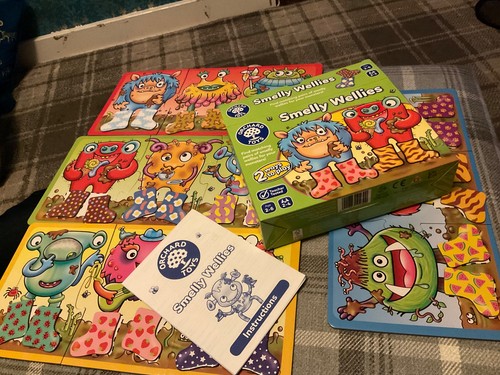 Orchard toys smelly wellies - smelly,
