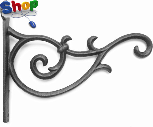 Cast iron ornate - iron, hanging
