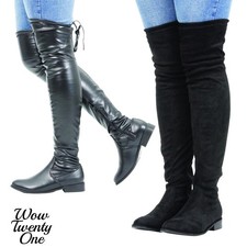 Ladies Womens Over Knee Thigh