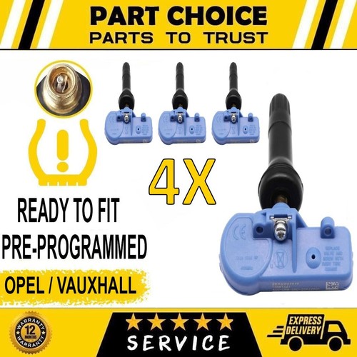Pre programmed tpms for - 4x,