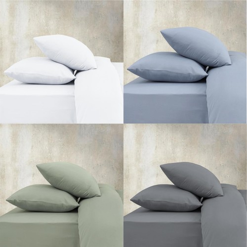 Plain dyed fitted sheet - plain,