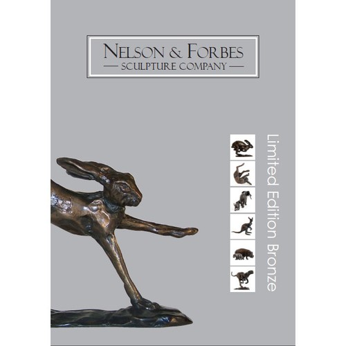 Solid bronze sculpture - solid,