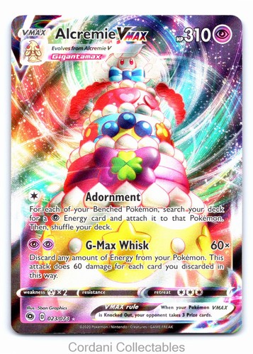 Alcremie vmax 023 - alcremie,