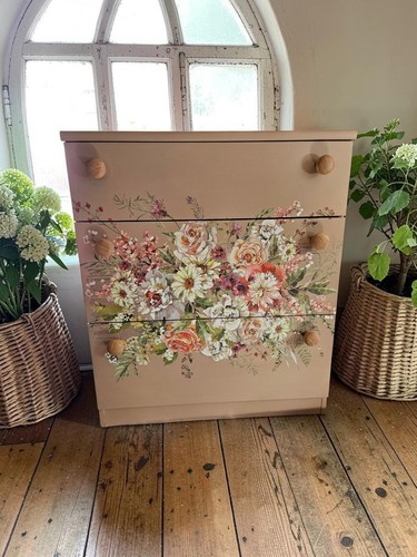 Unique floral chest - chest, of