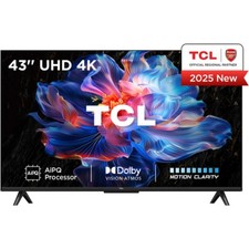 TCL 43V6CUK 43" DLED 4K Smart TV 60Hz Refresh Rate