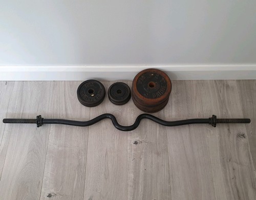 Curl barbell set - ez,