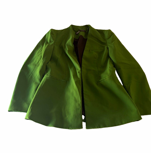 Zara green lined - zara,