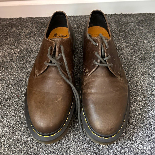 Martens 1461 brown leather - dr.,