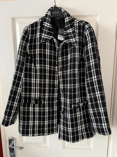 Black white button up autumn - &,