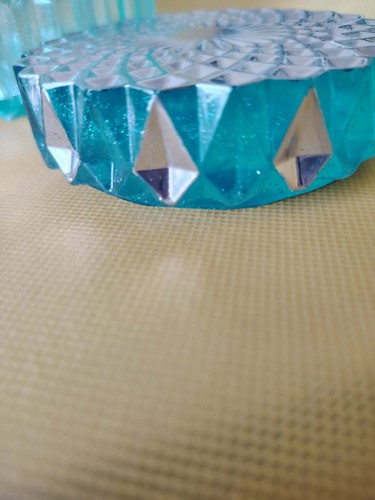 Home made resin trinket pot - resin,
