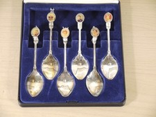 Vintage 1980's Cased Set Of 6