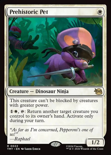 Prehistoric pet non foil - prehistoric, non-foil