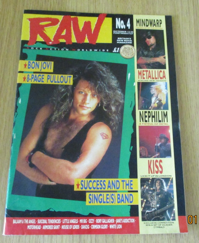 Raw heavy metal magazine - heavy,