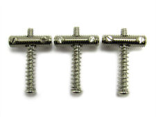 1960s Style Threaded Steel Telecaster Saddles (set of 3) 