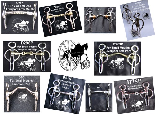 Carriage driving horse bit - carriage,