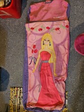 Mattel - Barbie - 2003 Ready Bed Readybed - Inflatable Kids Sleeping Bag - Cover