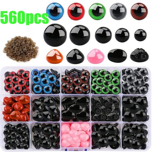 560pcs safety noses - safety, eyes